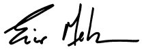 Signature - Eric Melanson